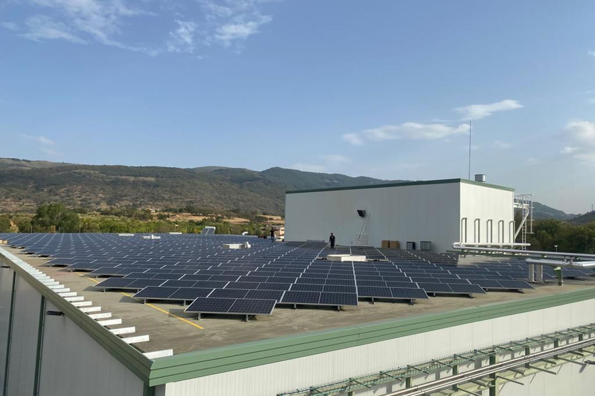 Planta Solar fotovoltaica para NATAC BIOTECH