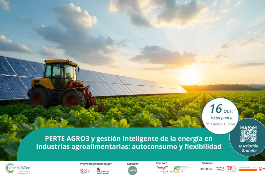 PERTE AGRO 3 y Gestión inteligente de la energía en industrias agroalimentarias: autoconsumo y flexibilidad
